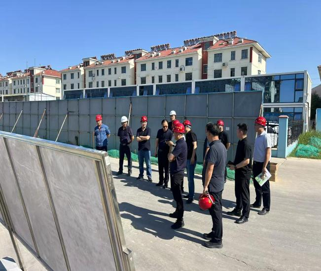 萊西市組織部部長(zhǎng)桂曉峰一行調(diào)研萊西市人才孵化基地項(xiàng)目